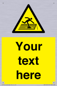 Custom Figure on Roof Sign